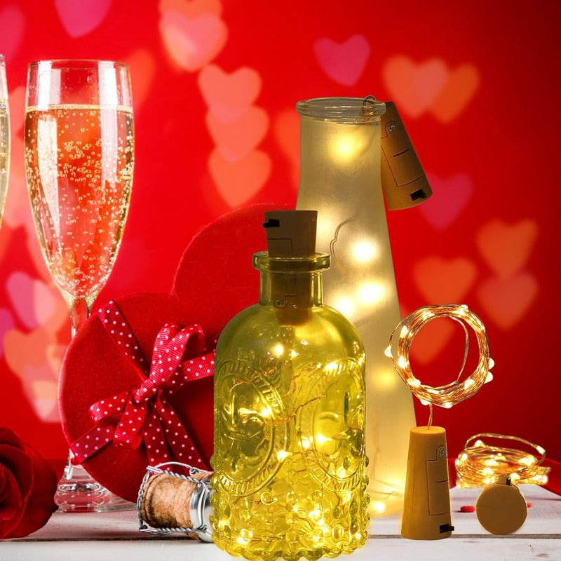 BottleGlow DIY Cork String Lights