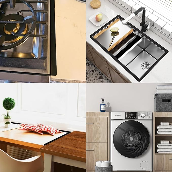 '- Stove Gap Covers Stainless Steel