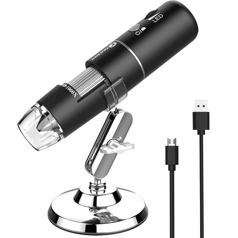 Wireless Digital Microscope – 1080P HD Camera with 1000x Zoom
