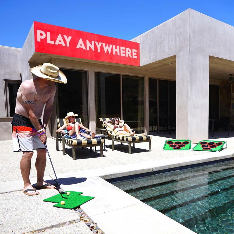 Portable Golf Pong Game Set