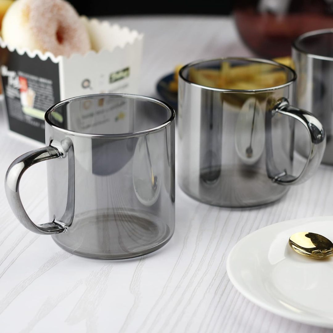 Tea Mug with Anti Scald Handle