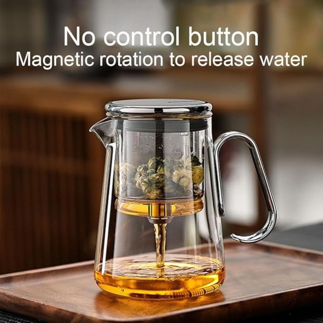 Magnetic Glass Teapot
