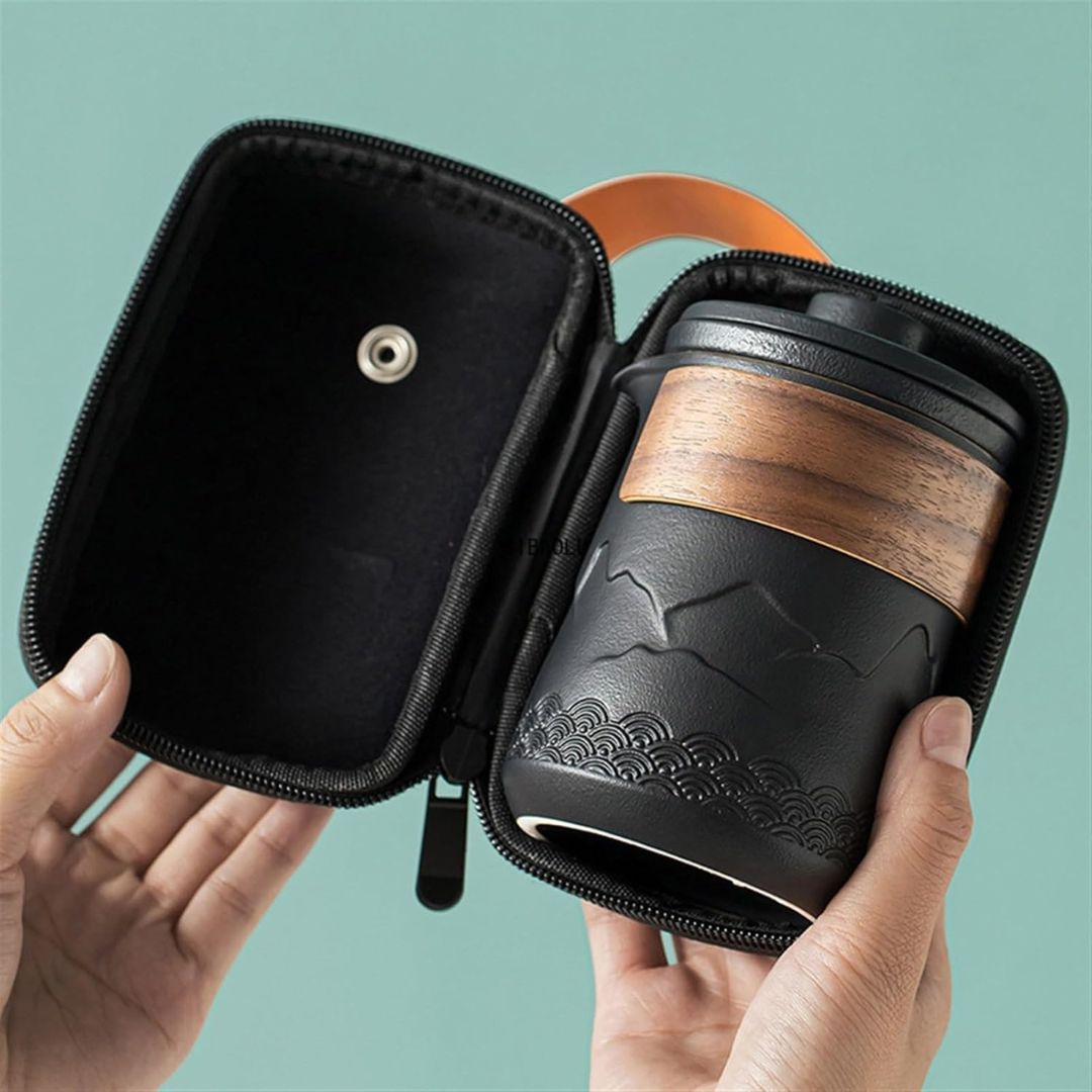 Mountain and Sea Travel Tea Set