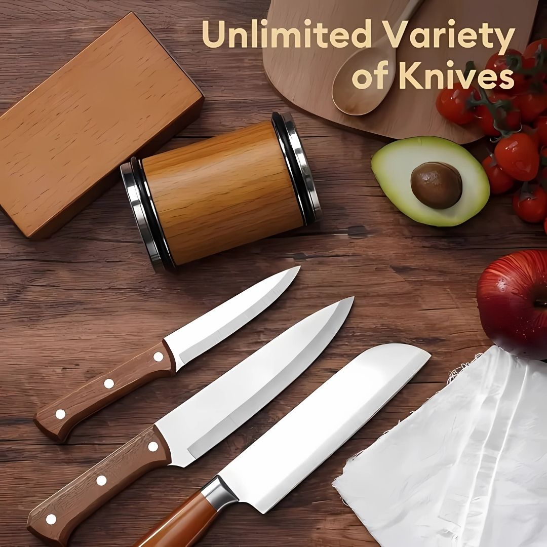 Rolling Knife-Sharpner Set