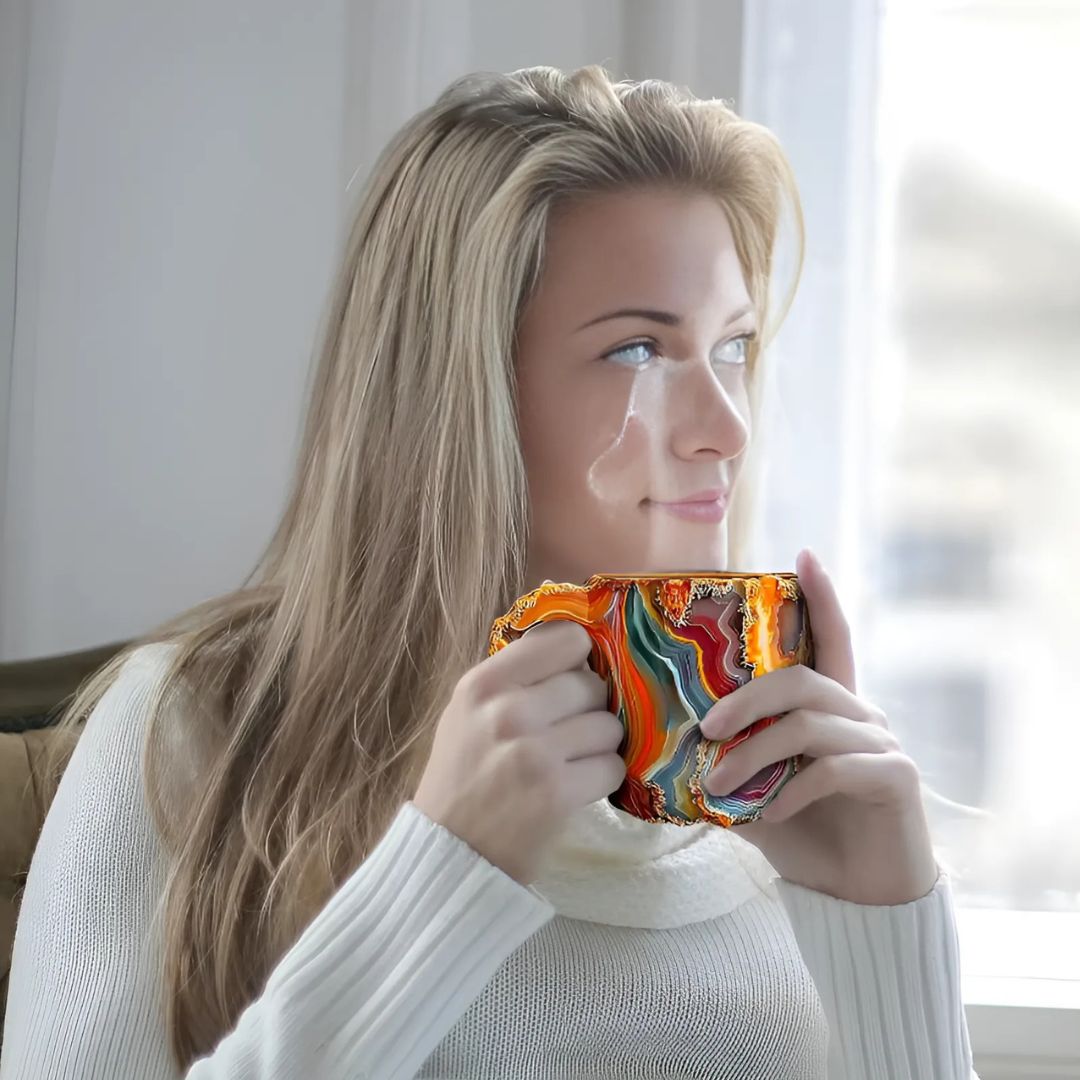Crystal Mineral Coffee Mugs