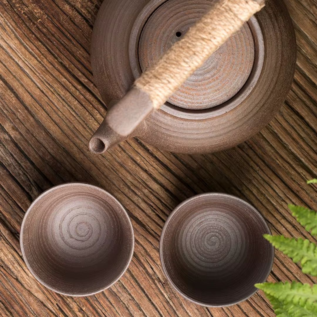 Portable Tea Maker Ceramic Teapot Set