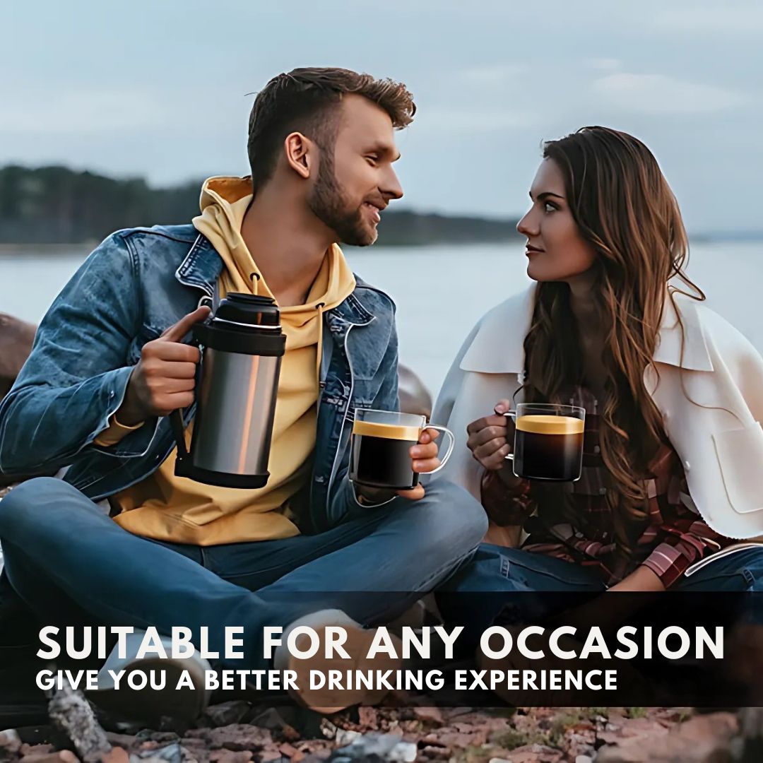 Tea Mug with Anti Scald Handle