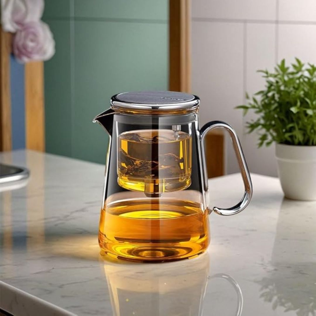 Magnetic Glass Teapot