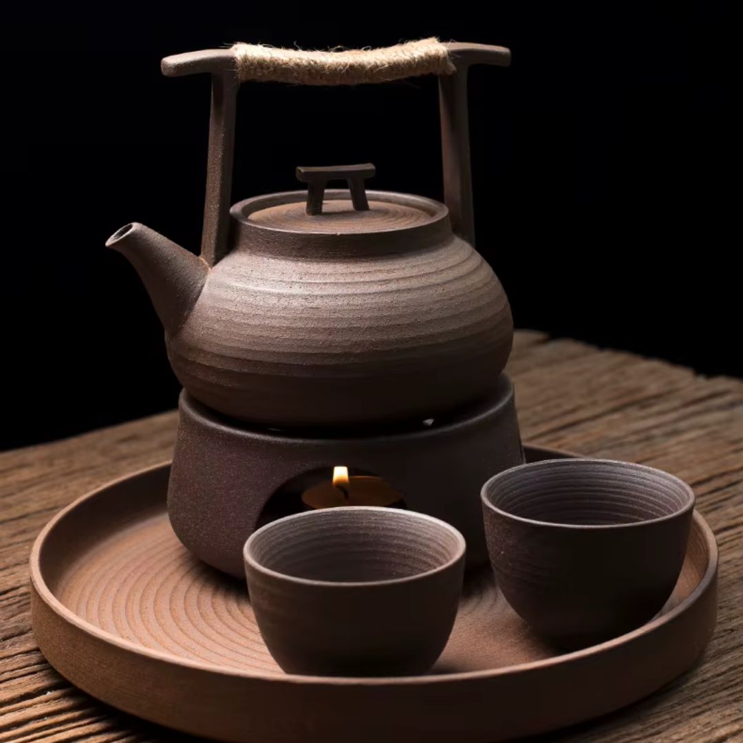 Portable Tea Maker Ceramic Teapot Set