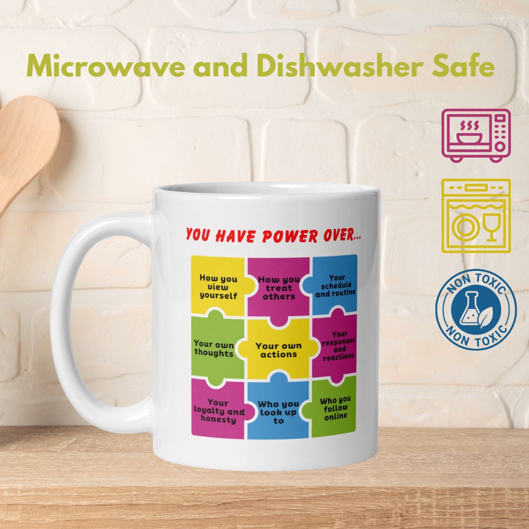 You Have Power Over Printed Mug