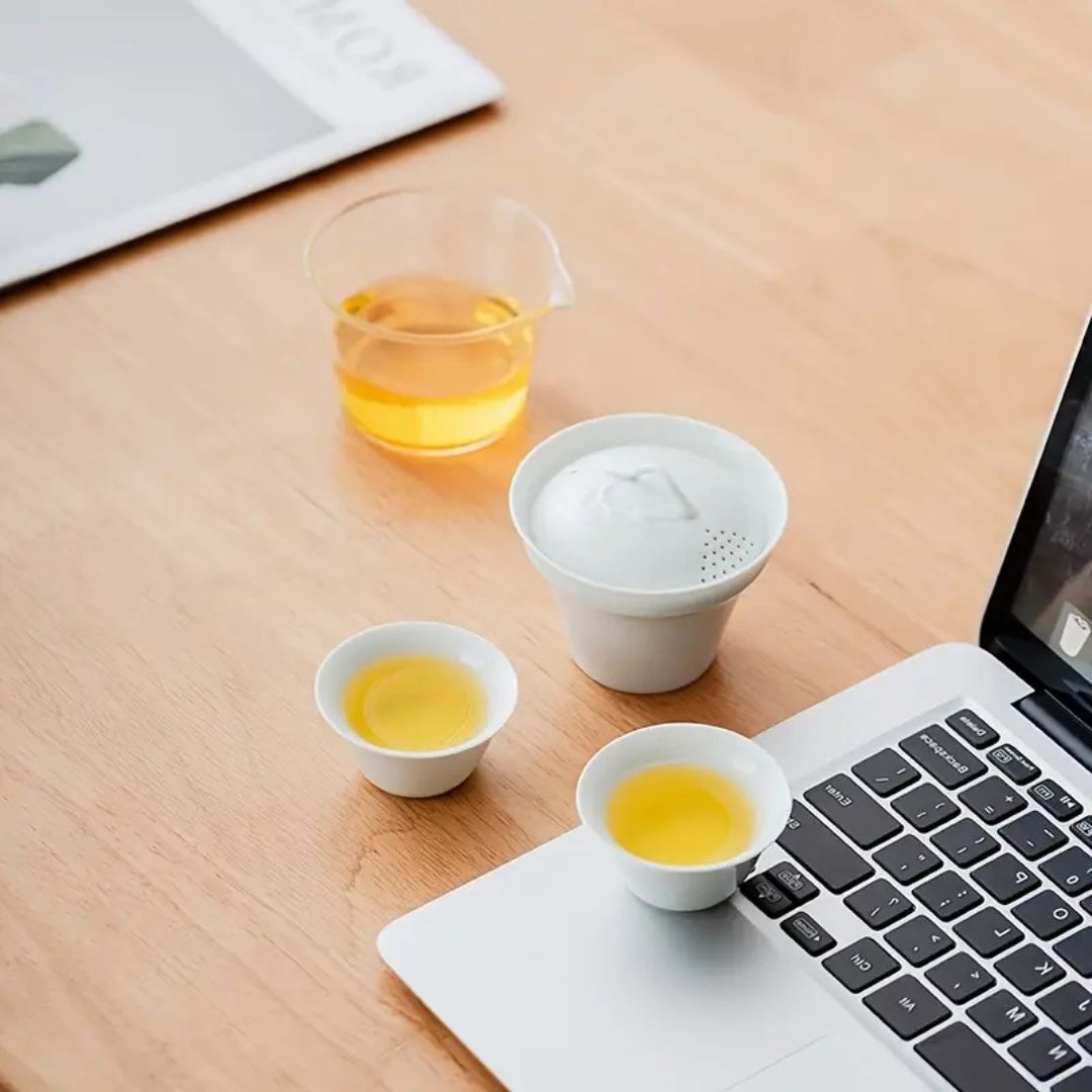 Kung Fu Ceramic Teapot Set