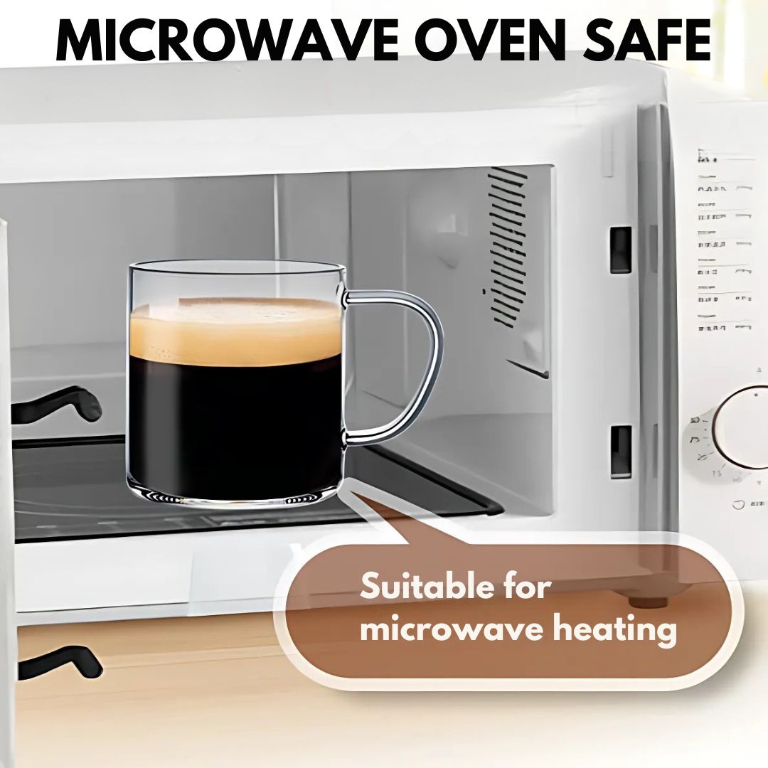 Tea Mug with Anti Scald Handle