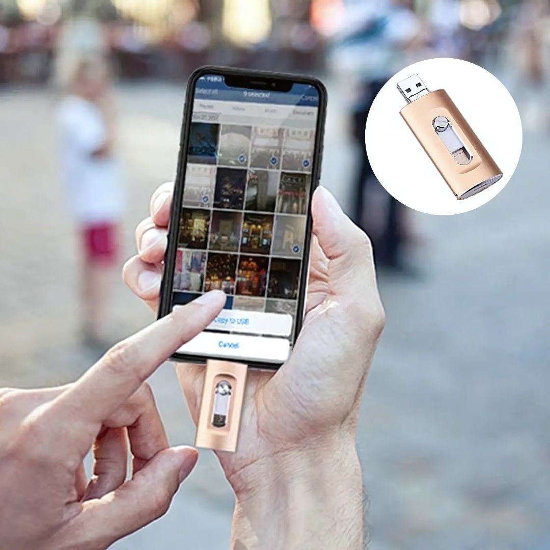 High Speed 3 in 1 Flash Drive