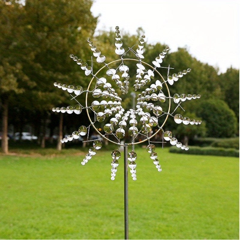 Magical Kinetic Metal Windmill