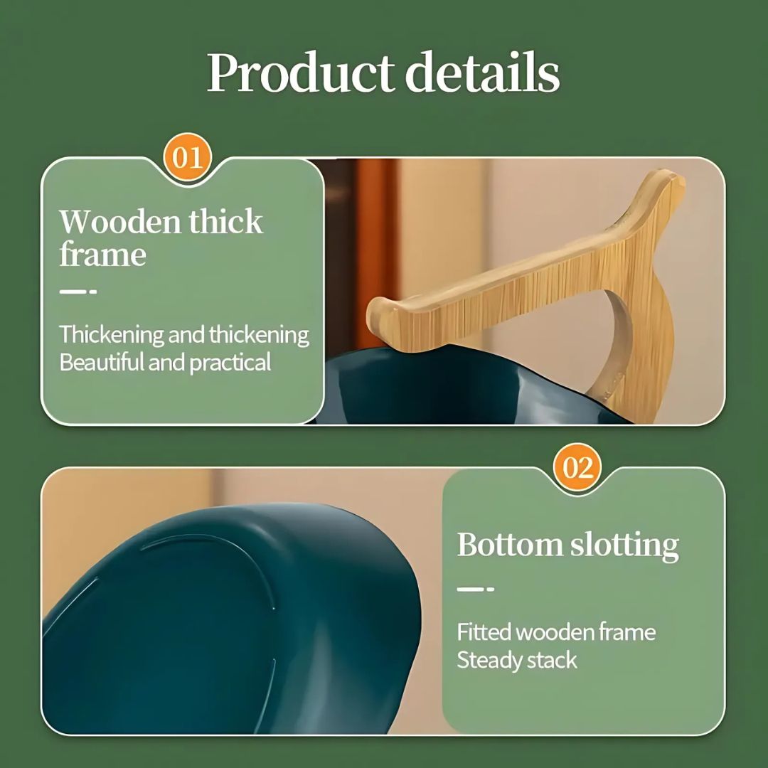 2 and 3 Tier Oval Fruit Bowl