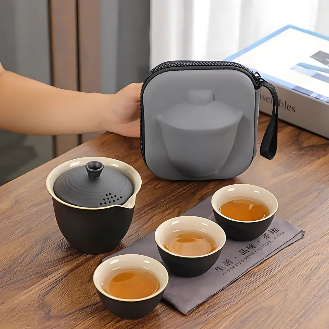 High-End Kung Fu Travel Tea Set