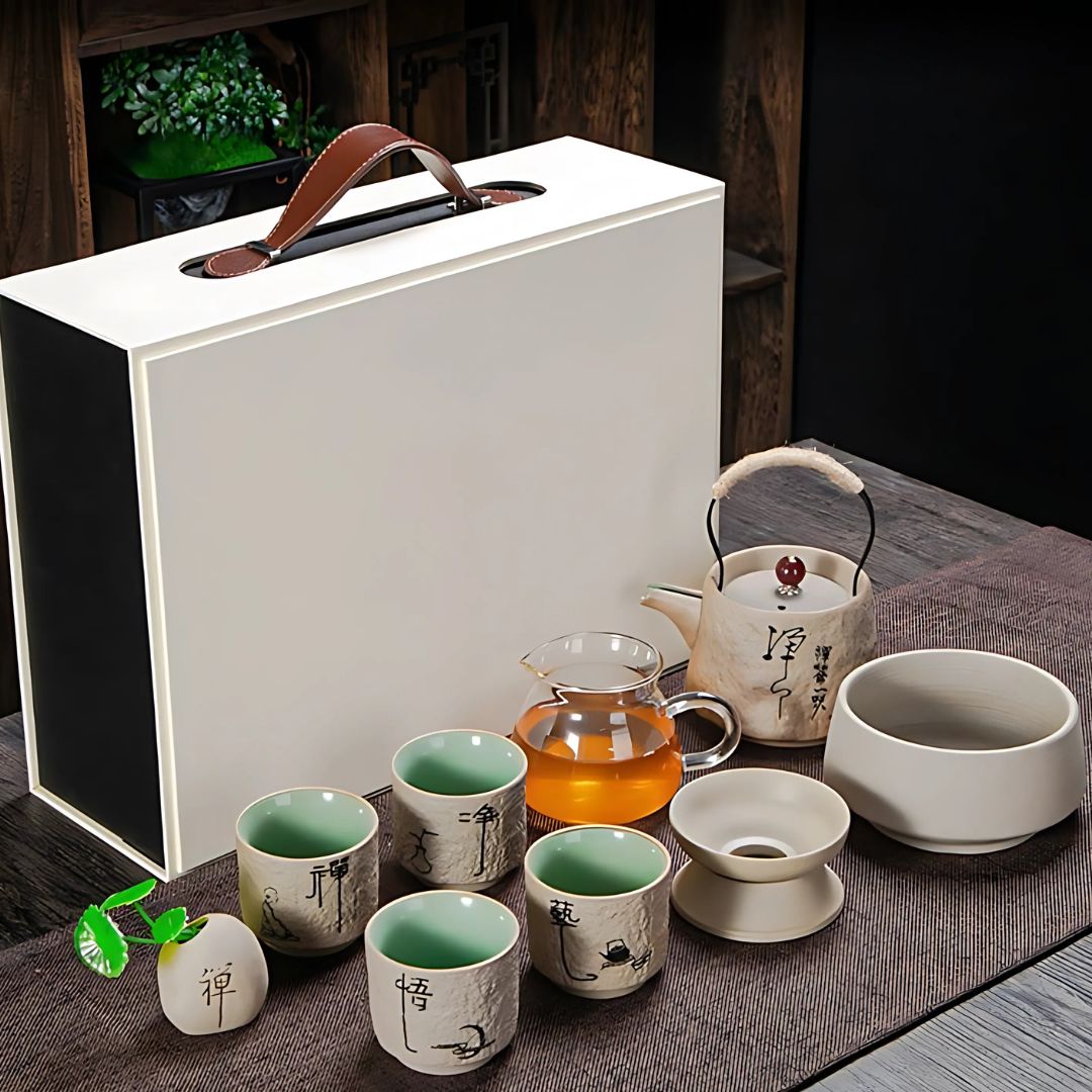 Retro Japanese Kungfu Teapot Ceramic Teapot