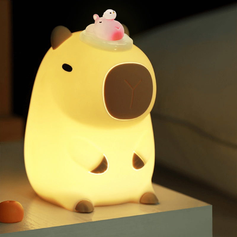 Adorable Capybara Night Light