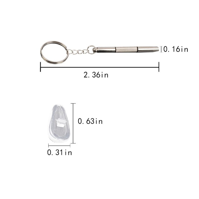 Air-Cushion Comfort Nose Pads Kit for Glasses