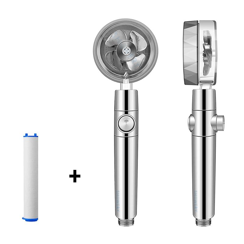 Propeller Driven Shower Head