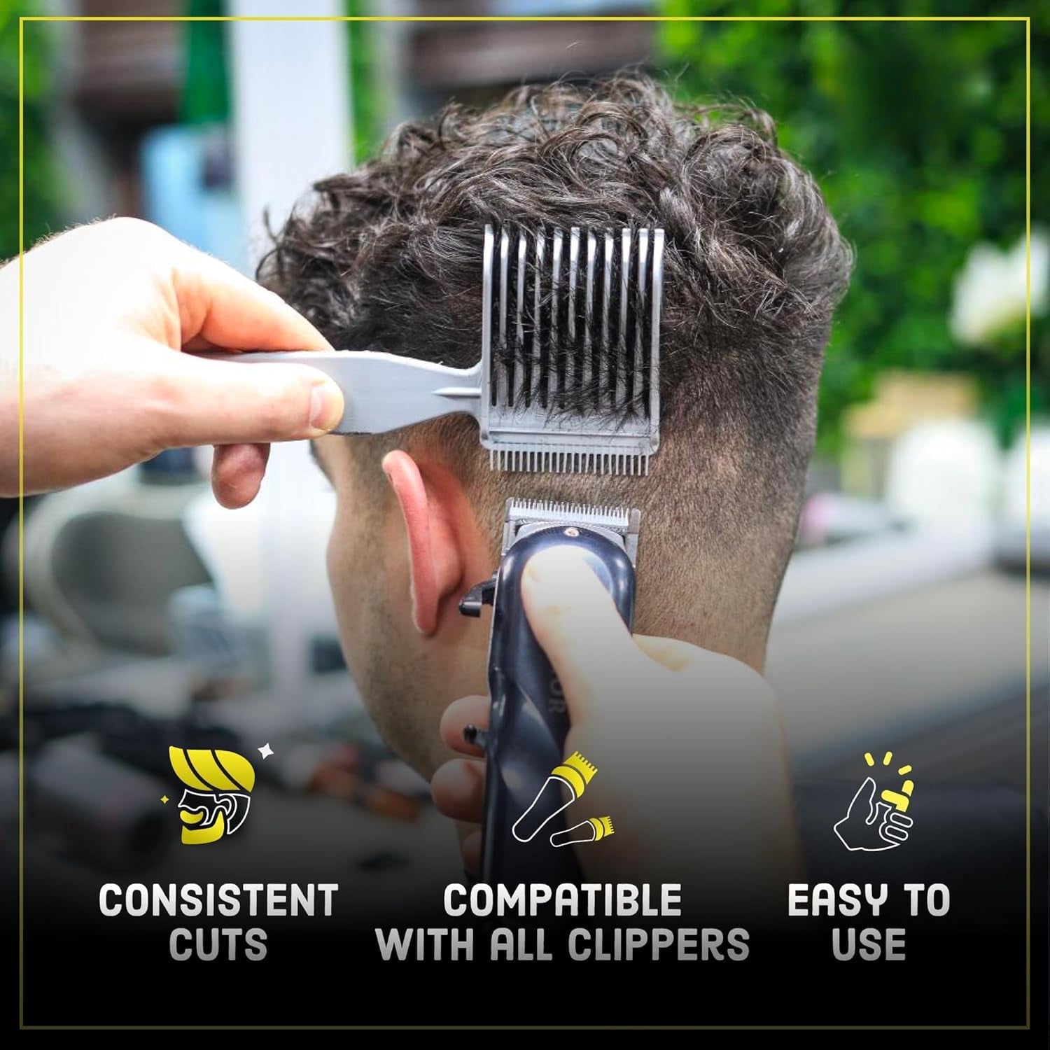 Fade Comb – Easy Home Hair Blending for a Professional Look