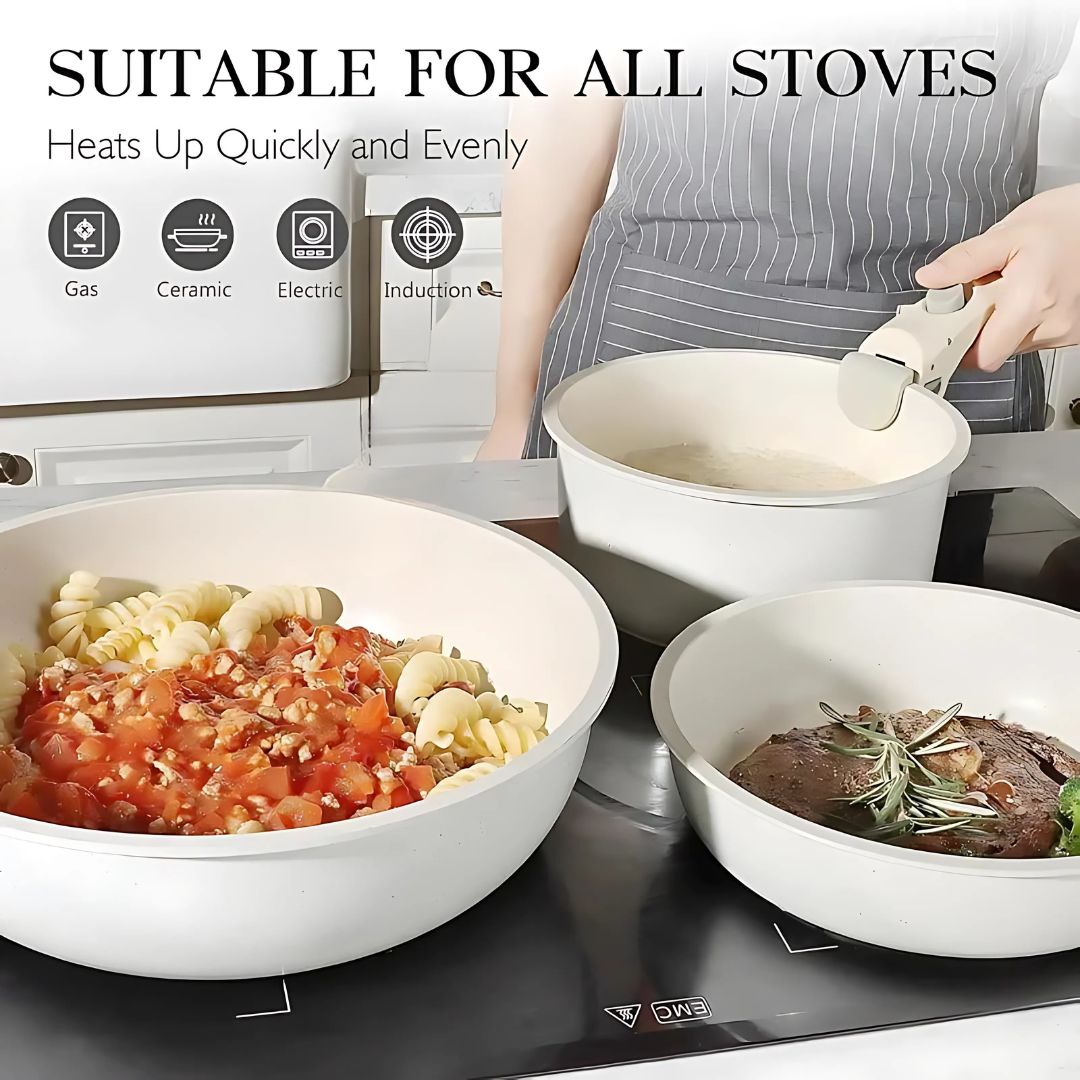 11 Pcs Cookware Set