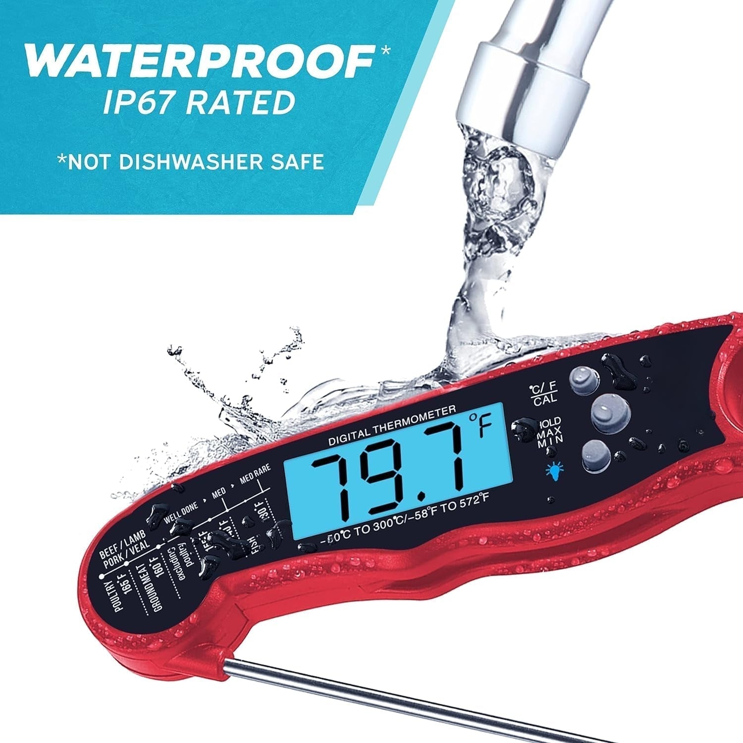 Instant Read Meat Thermometer Digital