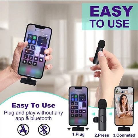 🔥New Wireless Lavalier Microphone