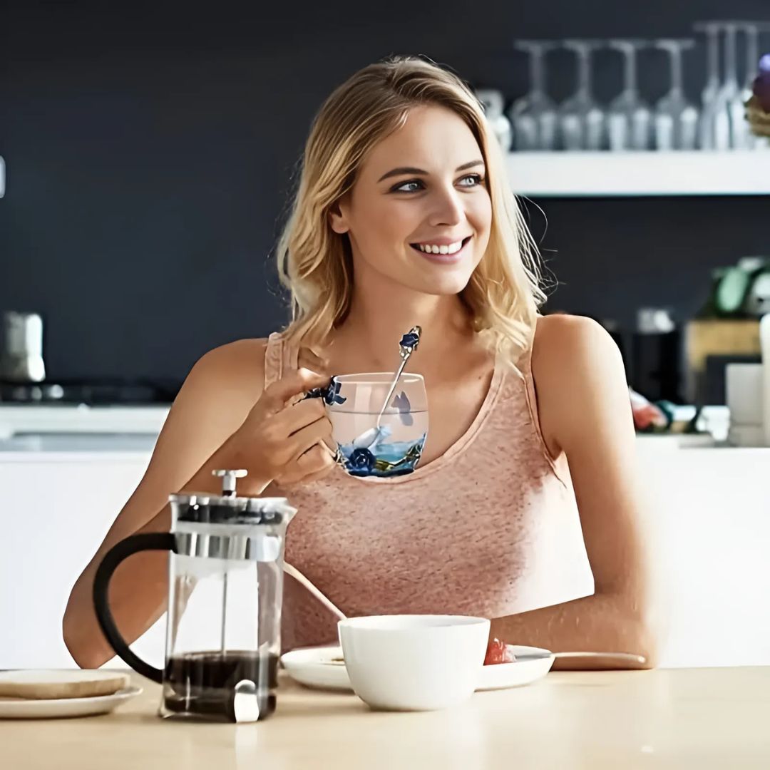 Glass Coffee Enamels Mug