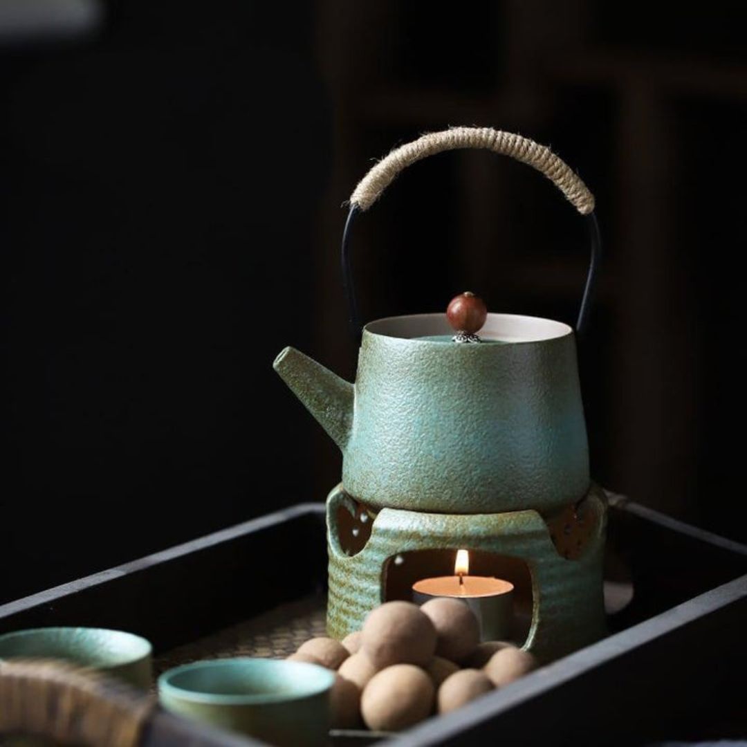 Japanese Style Ceramic Teapot Set