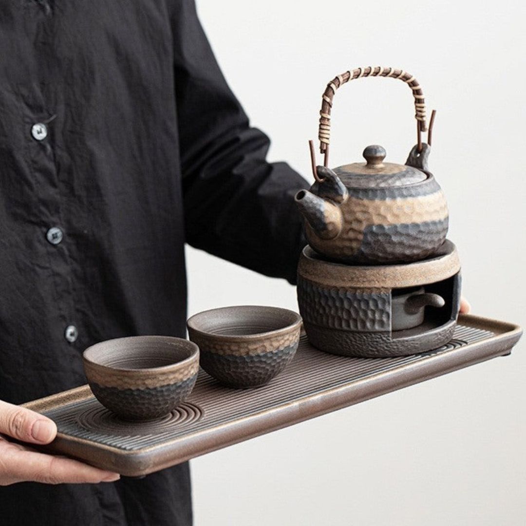 Japanese Pottery Wabi-sabi Tea Set