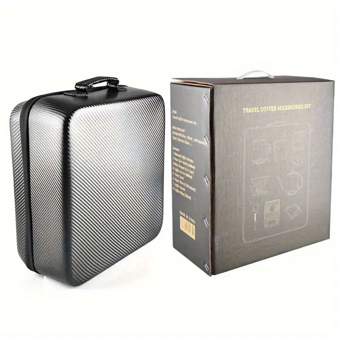 Stainless Steel Gourmet Travel Coffee Set