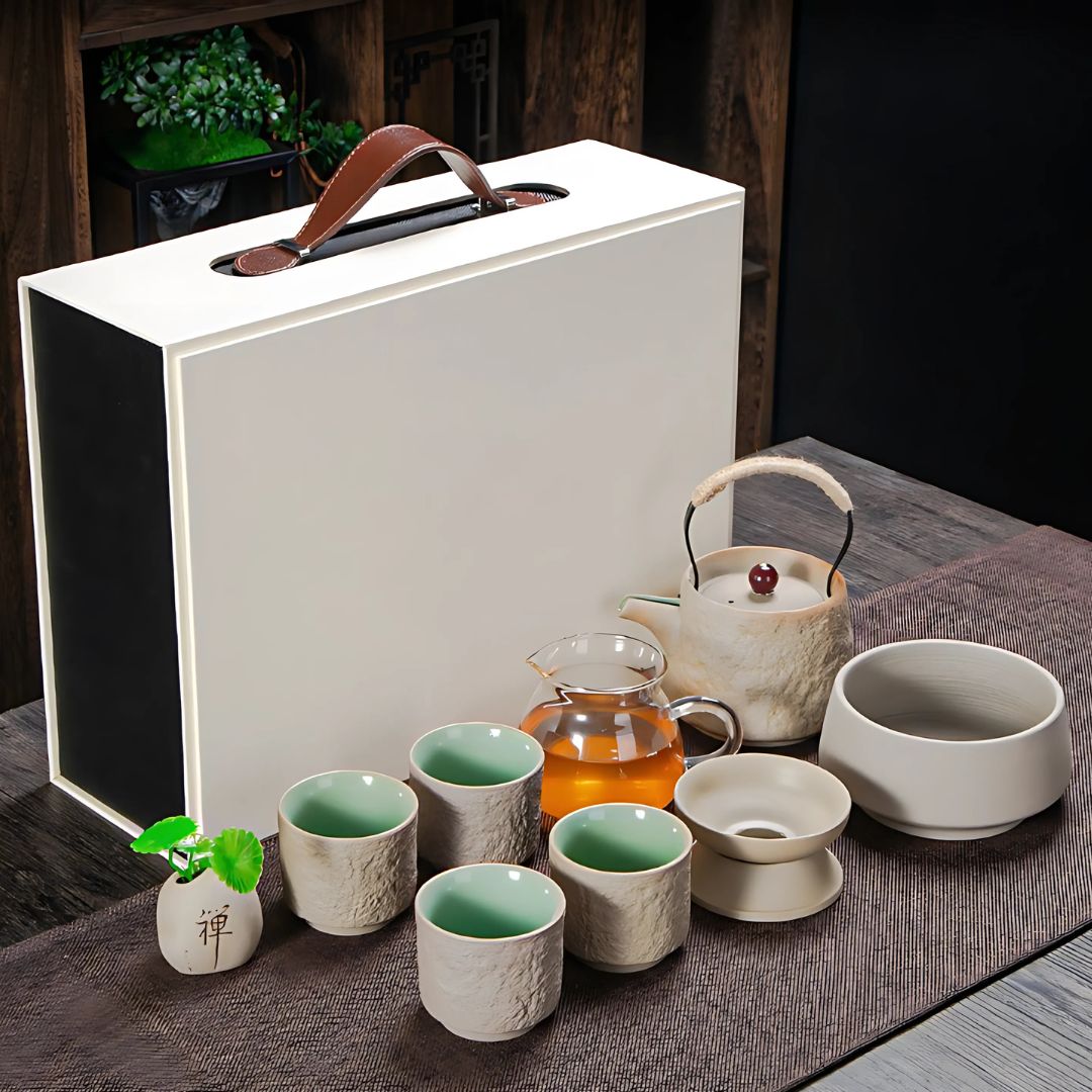 Retro Japanese Kungfu Teapot Ceramic Teapot