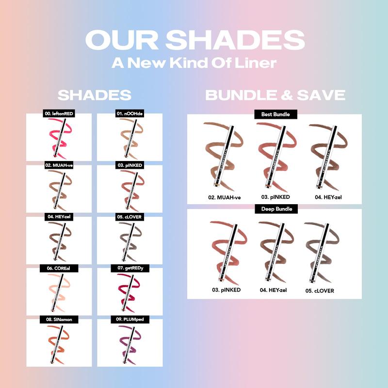 Long-Lasting Peel-Off Lip Liner – 12-Hour Smudge-Proof Wear