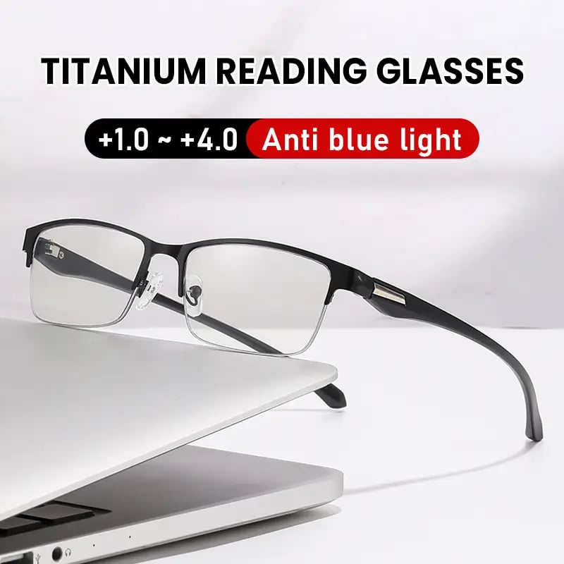 Photochromic Multifocus Anti-Blue Light Reading Glasses