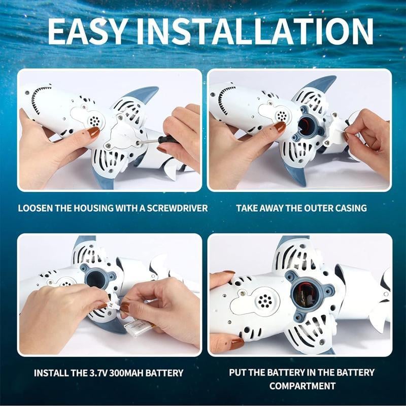 Remote Control Shark Toy