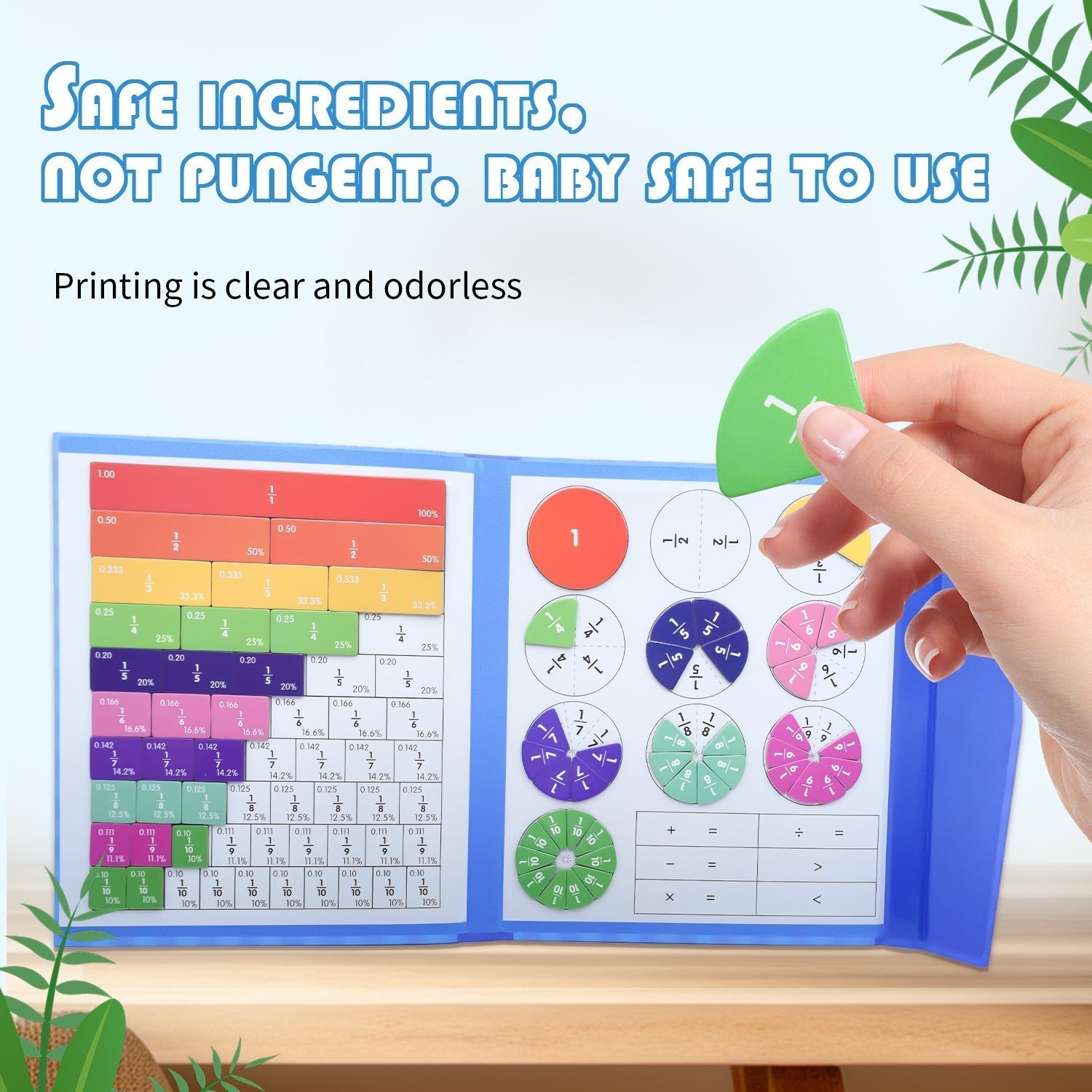 Magnet Montessori Fraction Puzzle