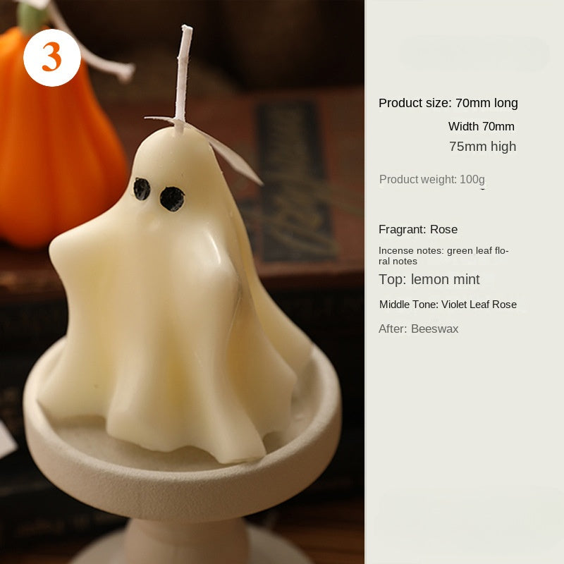 Spooky Ghost Candle Set