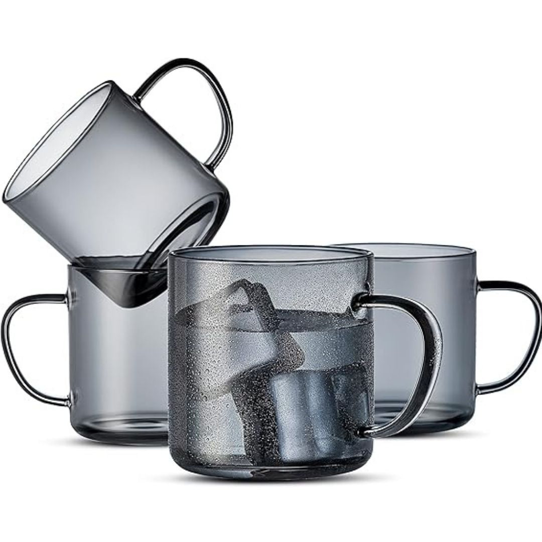 Tea Mug with Anti Scald Handle