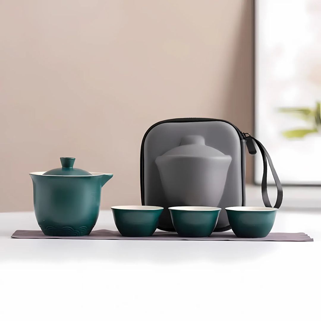 High-End Kung Fu Travel Tea Set