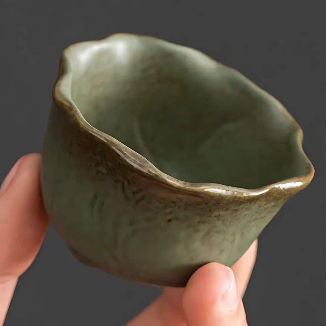 Japanese Lotus Pear Teapot Set