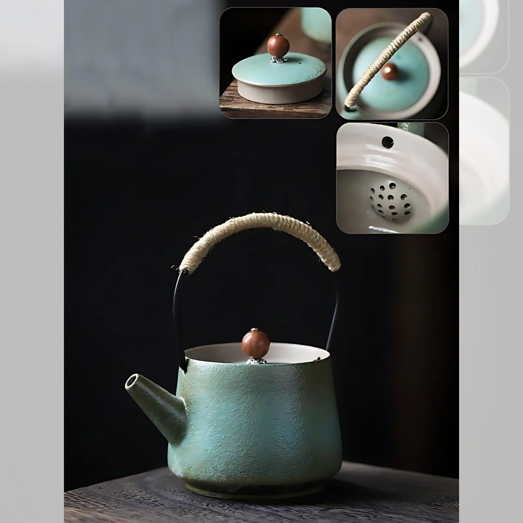 Japanese Style Ceramic Teapot Set