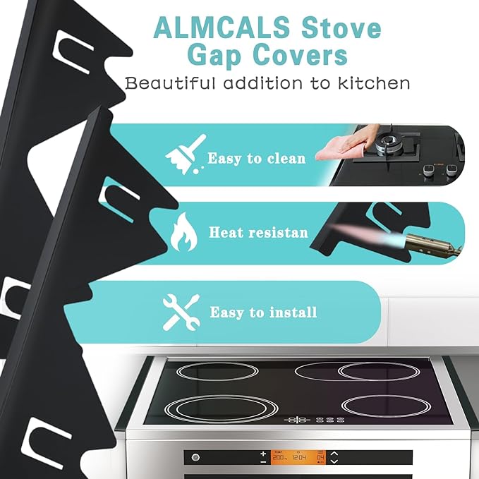 '- Stove Gap Covers Stainless Steel