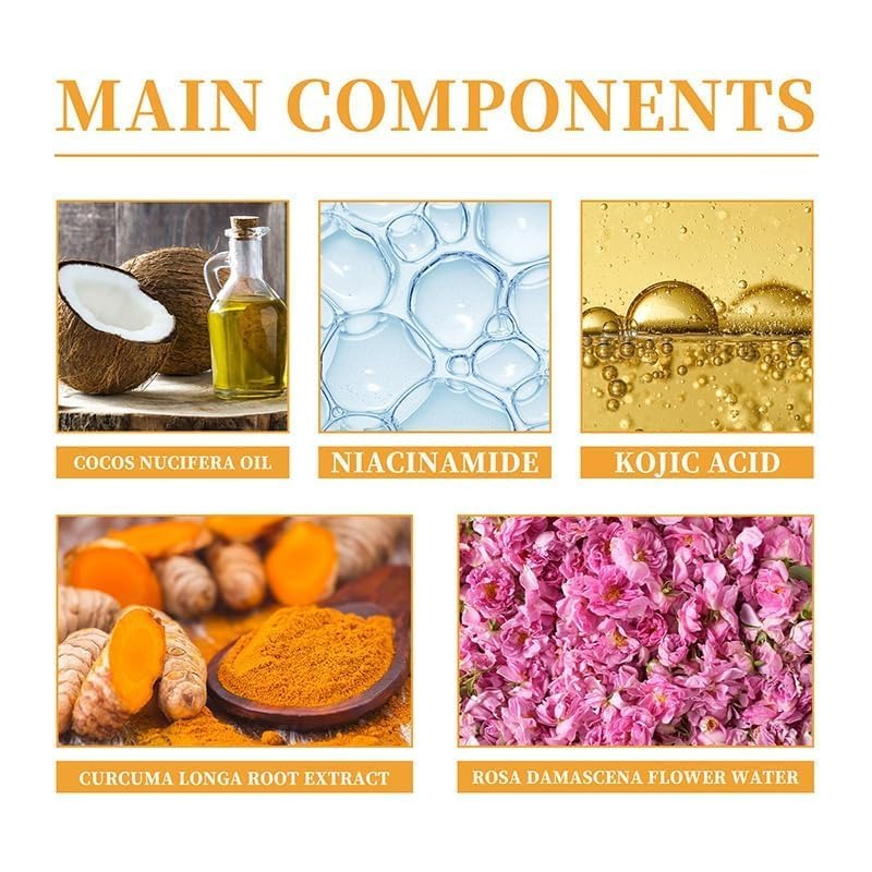 Turmeric Skincare Set – Deep Cleanse, Brighten & Hydrate