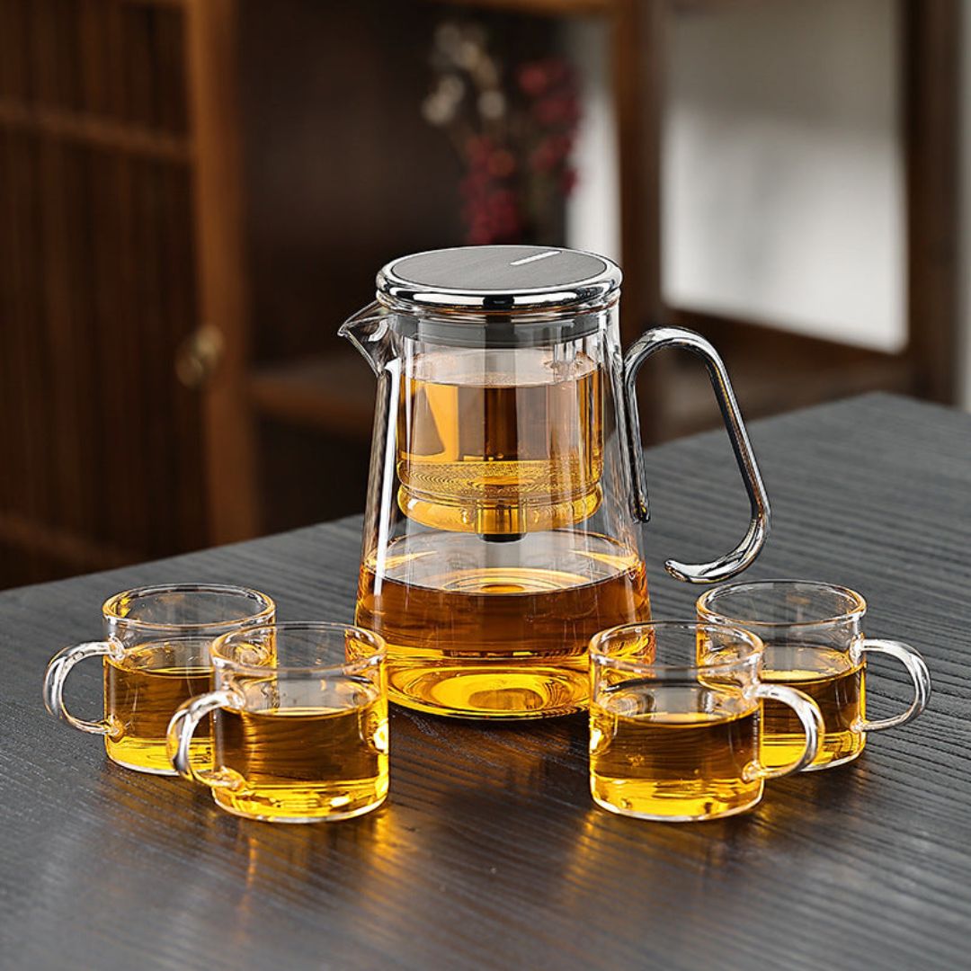 Magnetic Glass Teapot