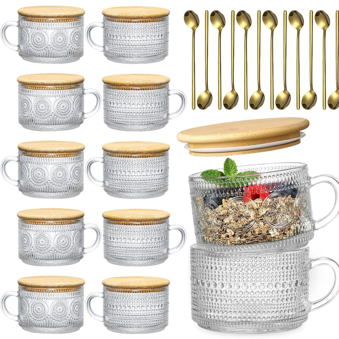 4pcs Set Vintage Coffee Mugs