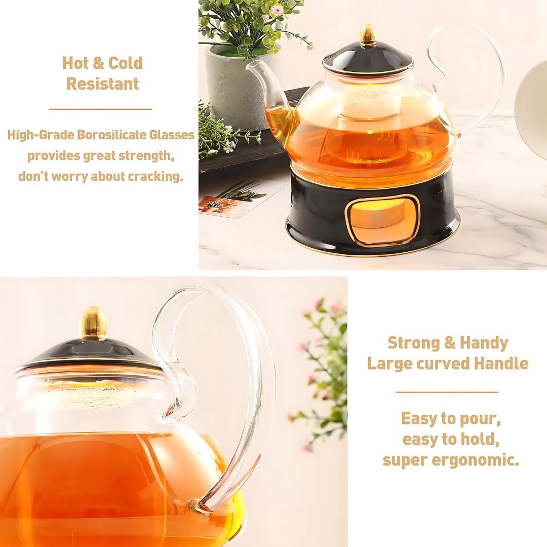 Blooming Tea Pot Set