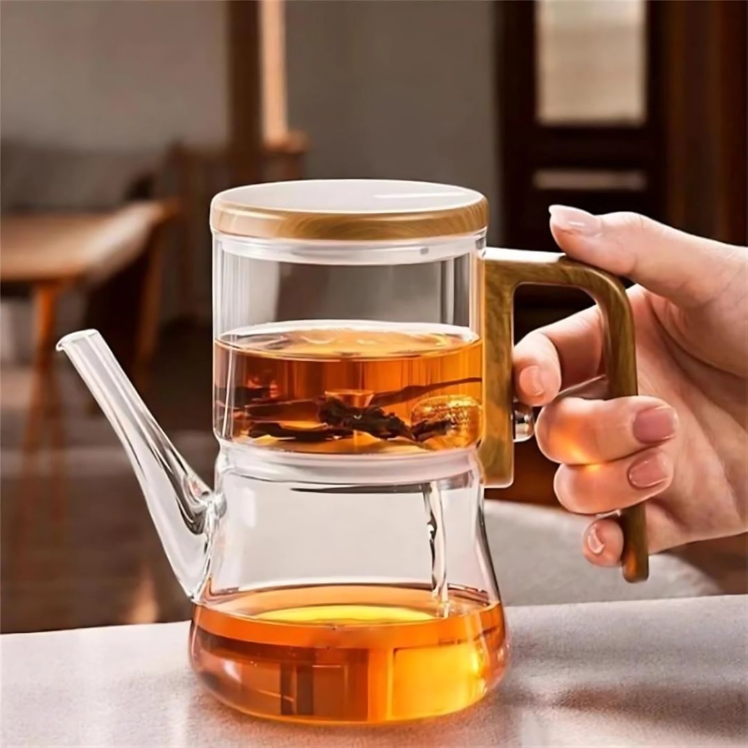 Gianixi Borosilicate Glass Magnetic Teapot