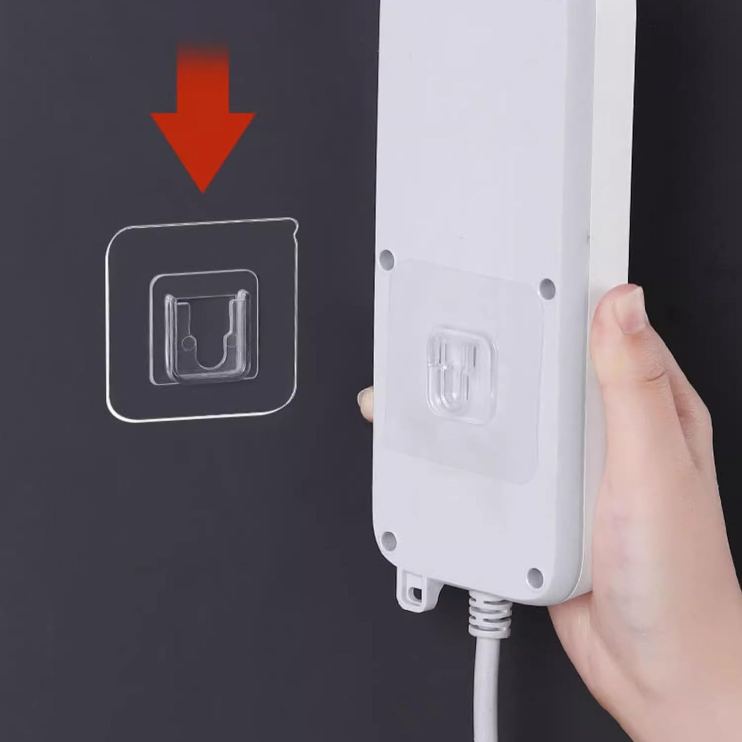 Damage-Free Reusable Adhesive Wall Hooks