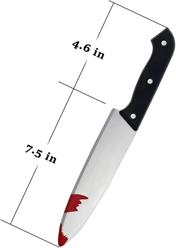 April Fool's Bloody Fake Knife – Realistic Prank Prop